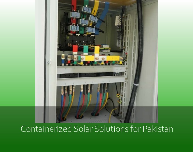 Containerized Solar Solutions for Pakistan